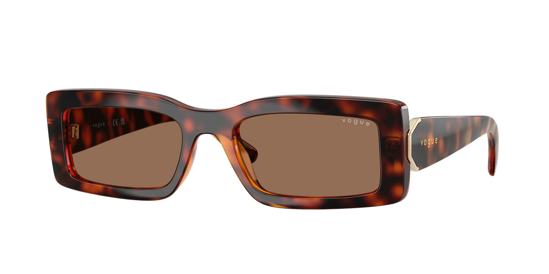 Gafas de sol vogue eyewear vo5674s w65673 marron rectangular femenino talla 53mm - Vista principal