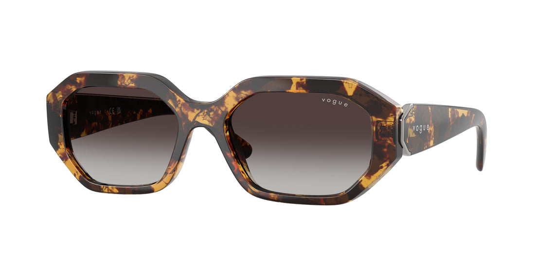 Gafas de sol vogue eyewear vo5675s 31798g havana irregular femenino talla 54mm - Vista principal