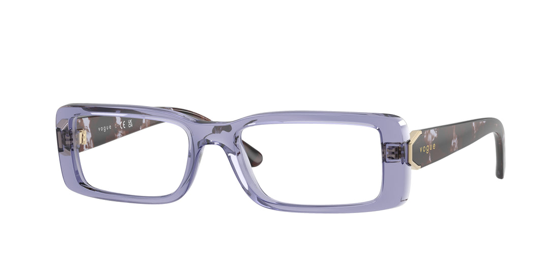 Occhiali da vista vogue eyewear vo5677 3177 violeta rectangular femenino taglia 52mm - Vista principale