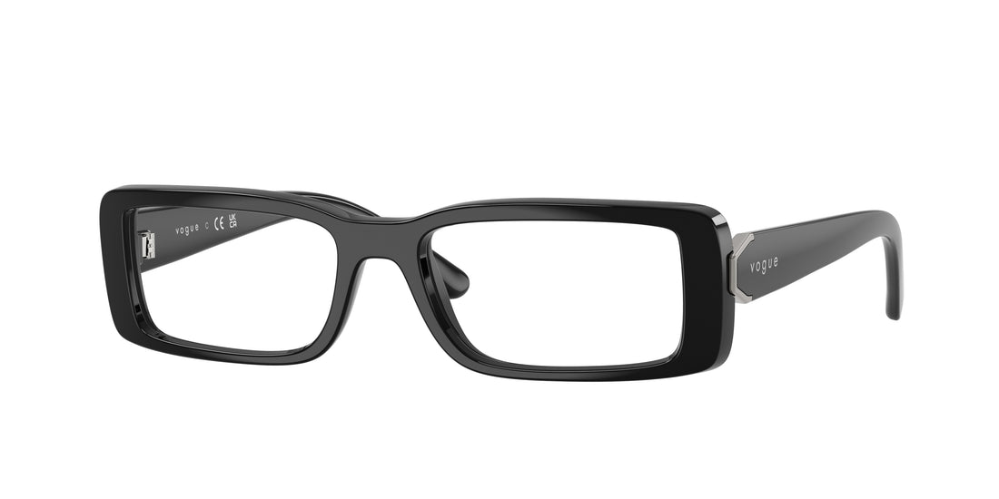 Occhiali da vista vogue eyewear vo5677 w44 negro rectangular femenino taglia 52mm - Vista principale