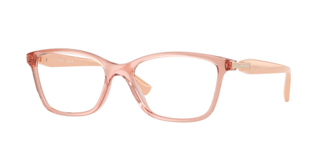 Occhiali da vista vogue eyewear vo5680b 2864 rosa pillow femenino taglia 52mm - Vista principale