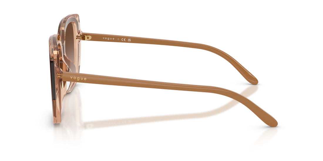 Gafas de sol vogue eyewear vo5684sd 318113 marron square femenino talla 65mm - Vista de detalle