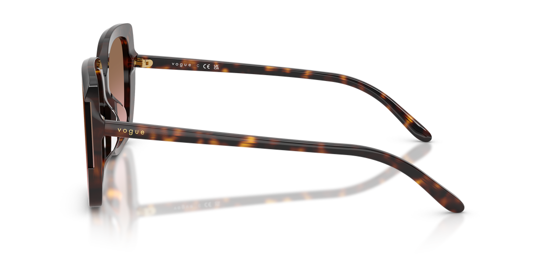 Gafas de sol vogue eyewear vo5684sd w65614 marron square femenino talla 65mm - Vista de detalle