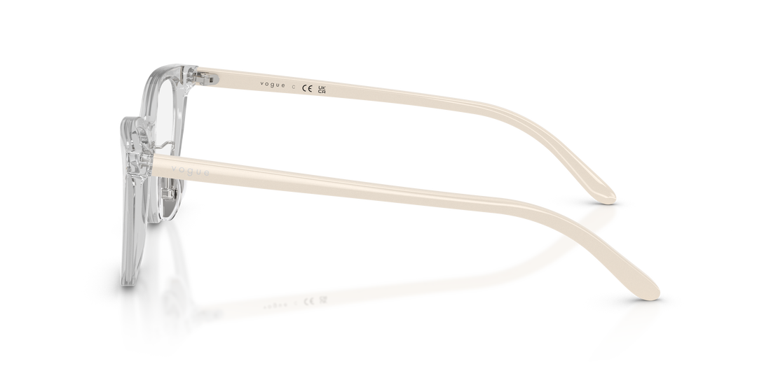 Occhiali da vista vogue eyewear vo5685d 3251 gris cat eye femenino taglia 53mm - Vista dettagliata