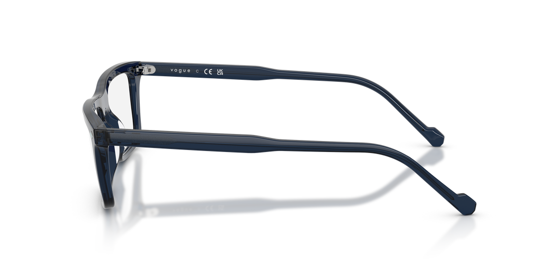 Gafas graduadas vogue eyewear vo5686 3143 azul pillow masculino talla 55mm - Vista de detalle