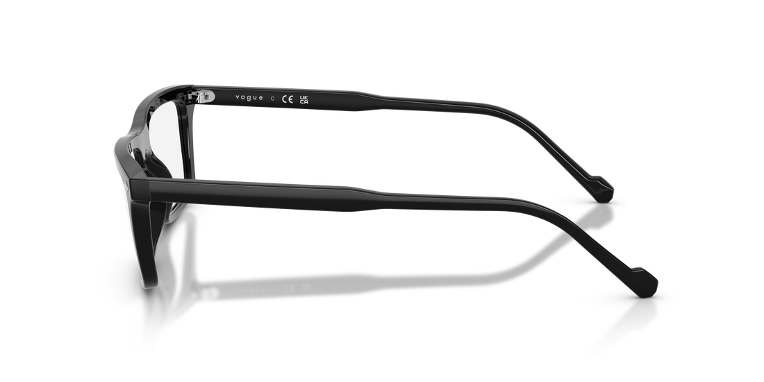 Gafas graduadas vogue eyewear vo5686 w44 negro pillow masculino talla 53mm - Vista de detalle