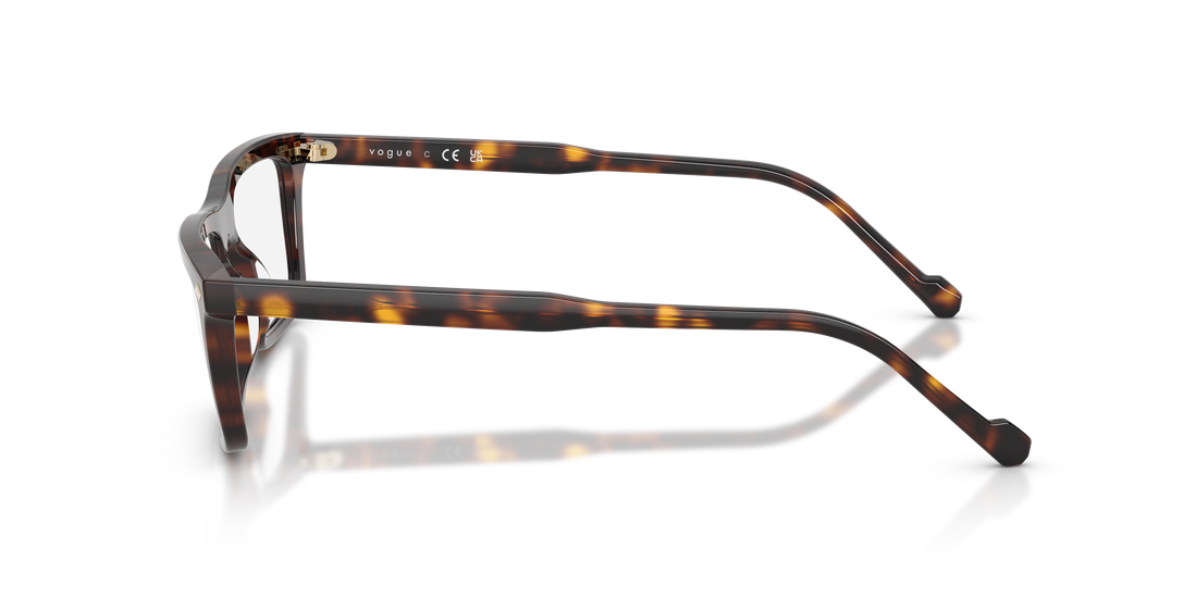 Gafas graduadas vogue eyewear vo5686 w656 marron pillow masculino talla 55mm - Vista de detalle