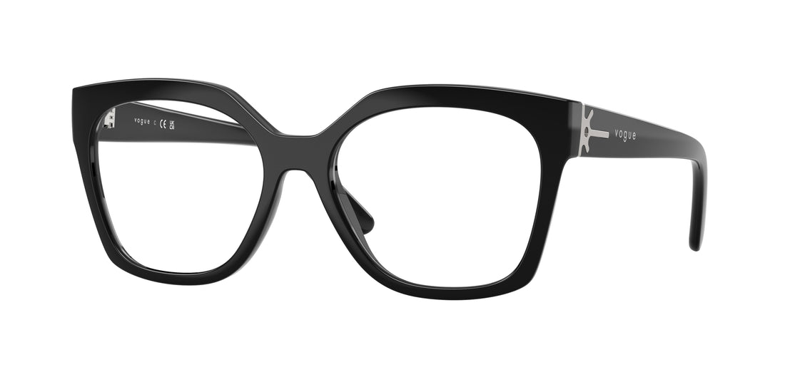Lunettes de vue vogue eyewear vo5691 w44 negro square femenino taille 52mm - Vue principale