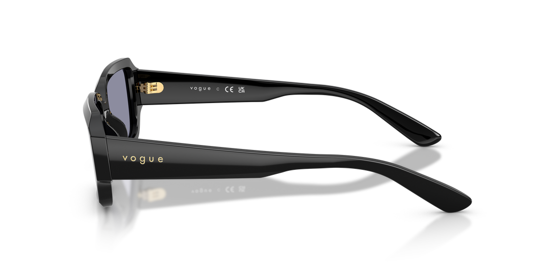 Gafas de sol vogue eyewear vo5693su w44/1 negro rectangular femenino talla 54mm - Vista de detalle