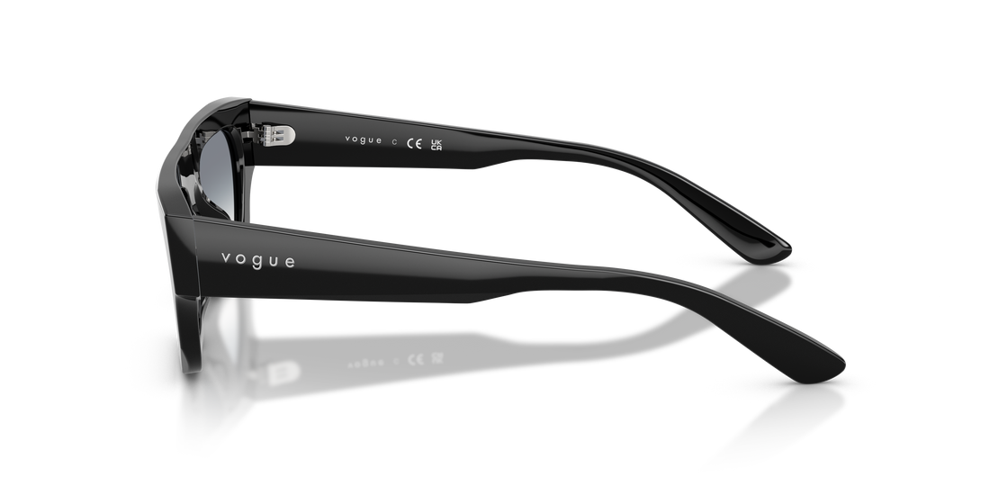 Gafas de sol vogue eyewear vo5694su w44/79 negro rectangular femenino talla 51mm - Vista de detalle