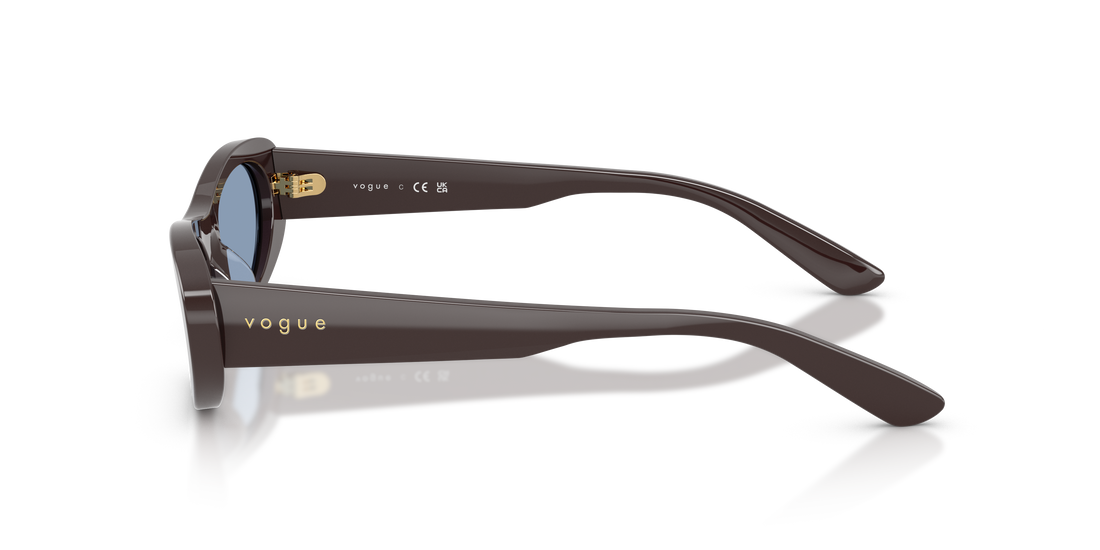 Gafas de sol vogue eyewear vo5695su 326972 marron oval femenino talla 53mm - Vista de detalle