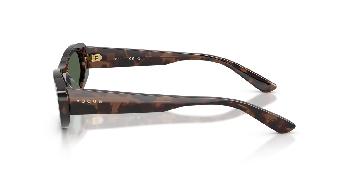 Lunettes de soleil vogue eyewear vo5695su 327971 marron oval femenino taille 53mm - Vue détaillée