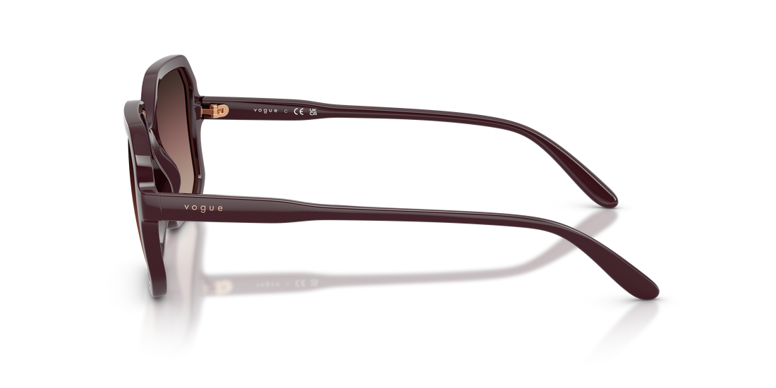 Gafas de sol vogue eyewear vo5696s 3284e2 rojo square femenino talla 55mm - Vista de detalle