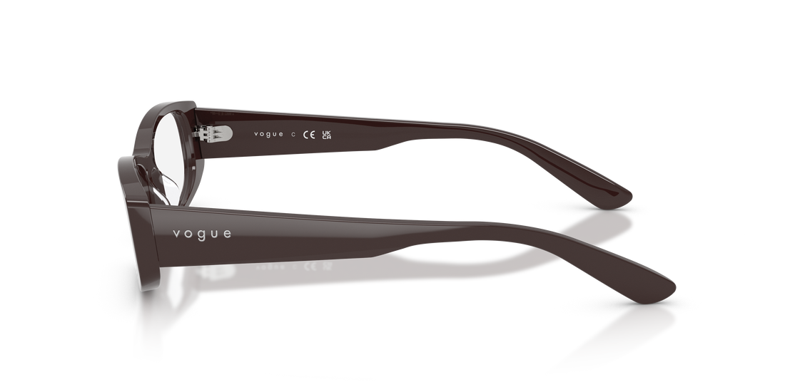 Occhiali da vista vogue eyewear vo5699u 3269 marron pillow femenino taglia 51mm - Vista dettagliata