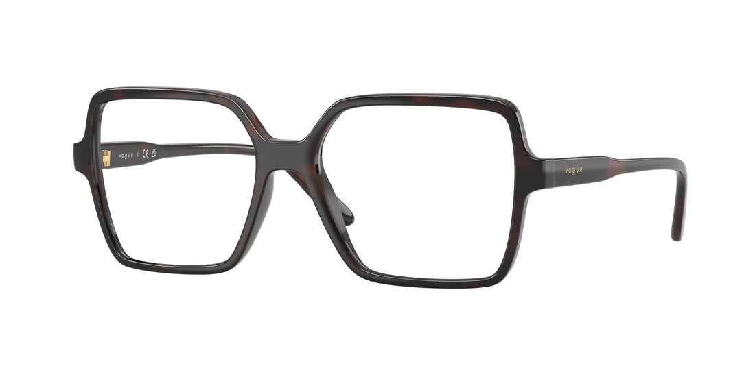 Occhiali da vista vogue eyewear vo5702 2386 marron square femenino taglia 51mm - Vista principale