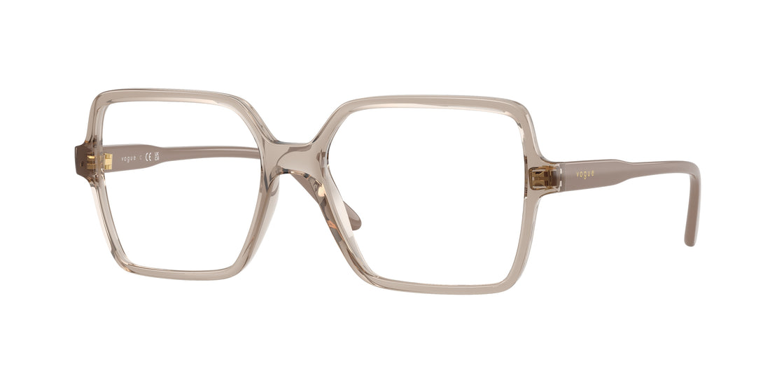 Occhiali da vista vogue eyewear vo5702 2990 marron square femenino taglia 49mm - Vista principale