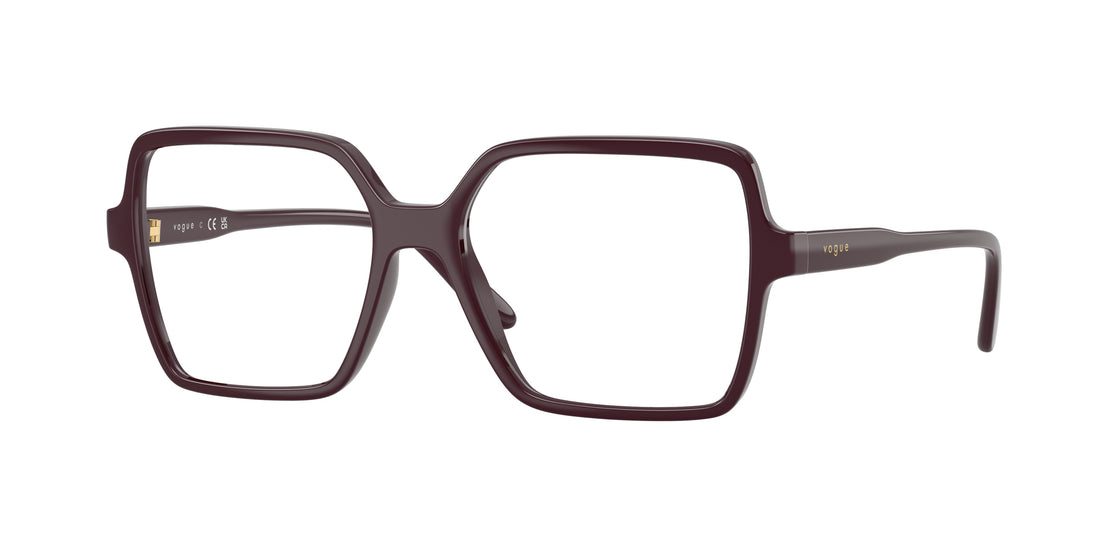 Lunettes de vue vogue eyewear vo5702 3284 rojo square femenino taille 53mm - Vue principale