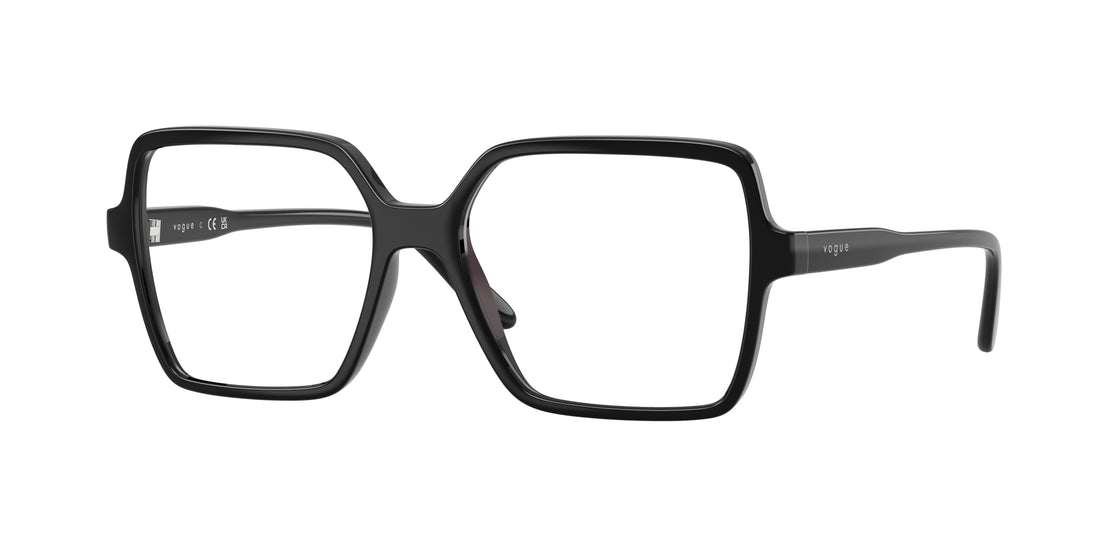 Lunettes de vue vogue eyewear vo5702 w44 negro square femenino taille 51mm - Vue principale
