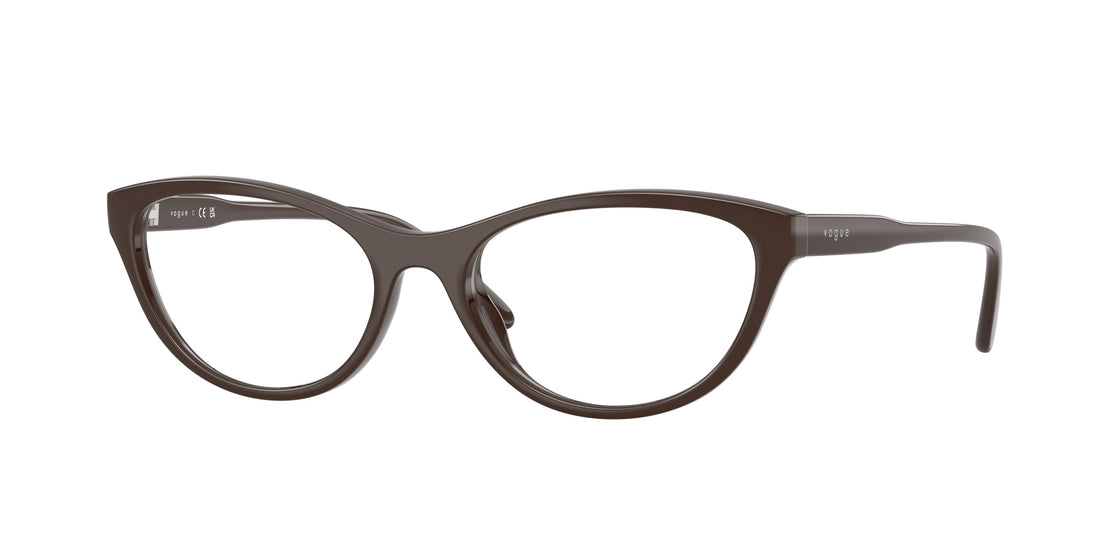 Lunettes de vue vogue eyewear vo5703u 2252 marron oval femenino taille 51mm - Vue principale