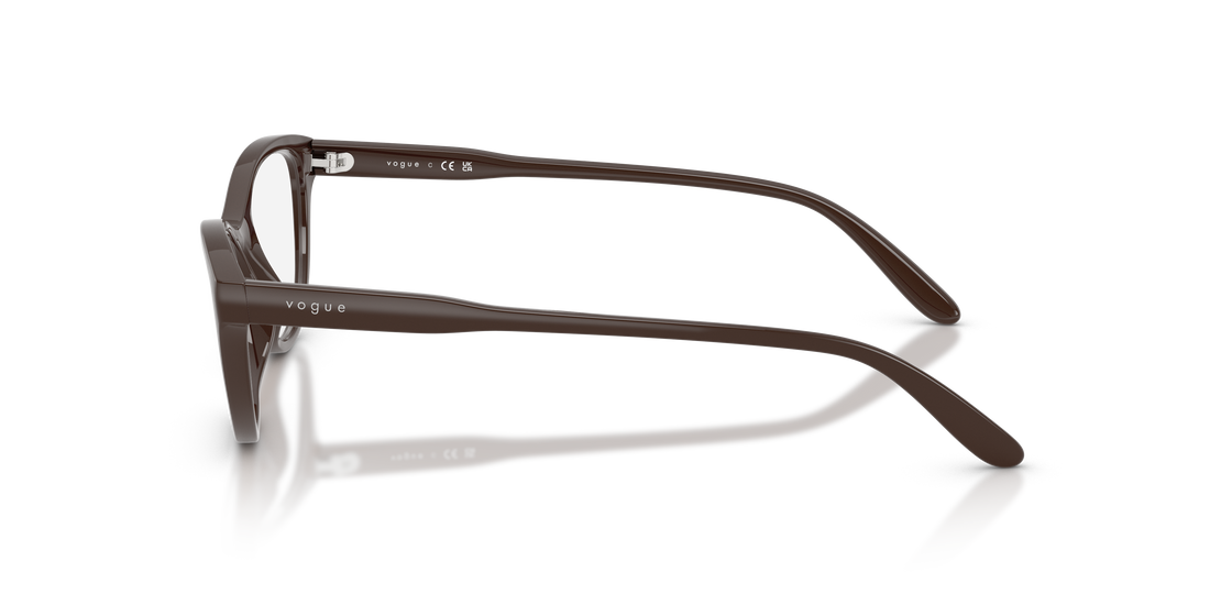 Occhiali da vista vogue eyewear vo5703u 2252 marron oval femenino taglia 51mm - Vista dettagliata