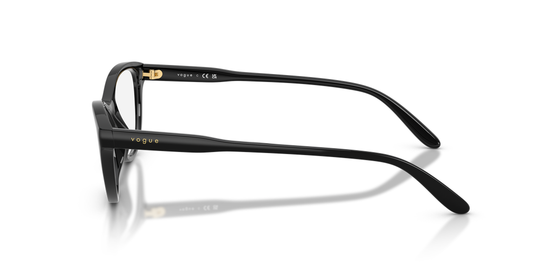 Lunettes de vue vogue eyewear vo5703u w44 negro oval femenino taille 51mm - Vue détaillée