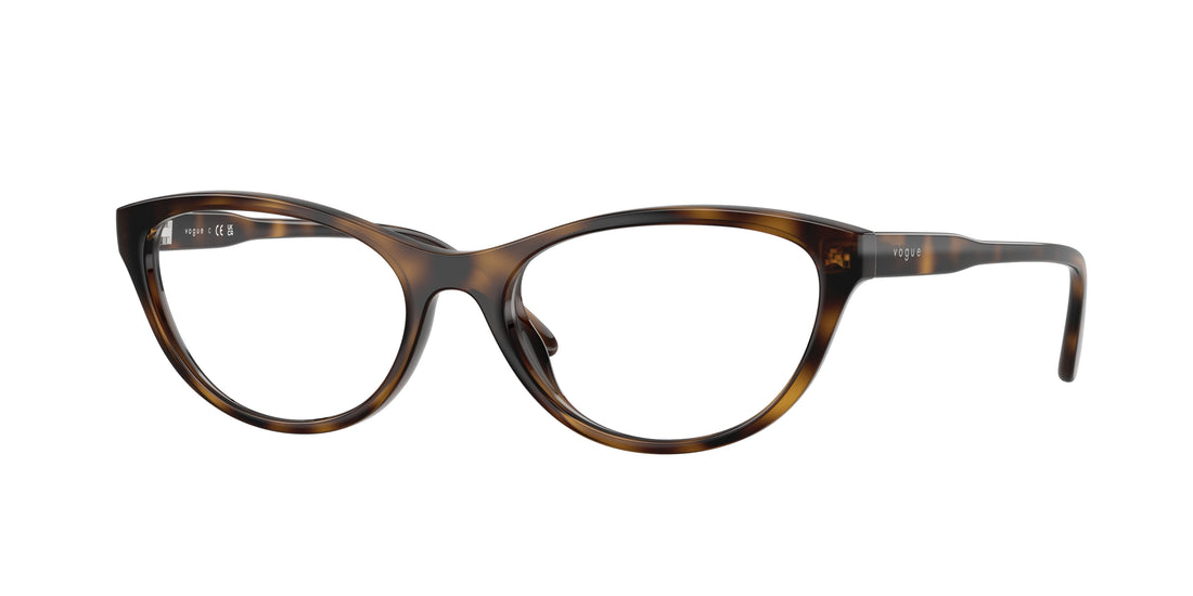 Lunettes de vue vogue eyewear vo5703u w656 marron oval femenino taille 51mm - Vue principale