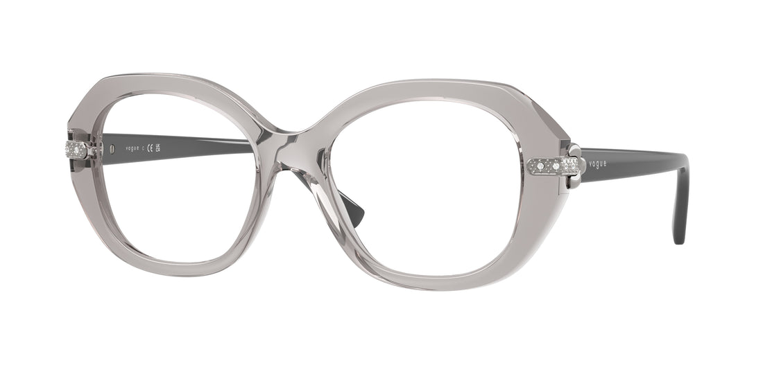Lunettes de vue vogue eyewear vo5705b 2726 gris irregular femenino taille 52mm - Vue principale