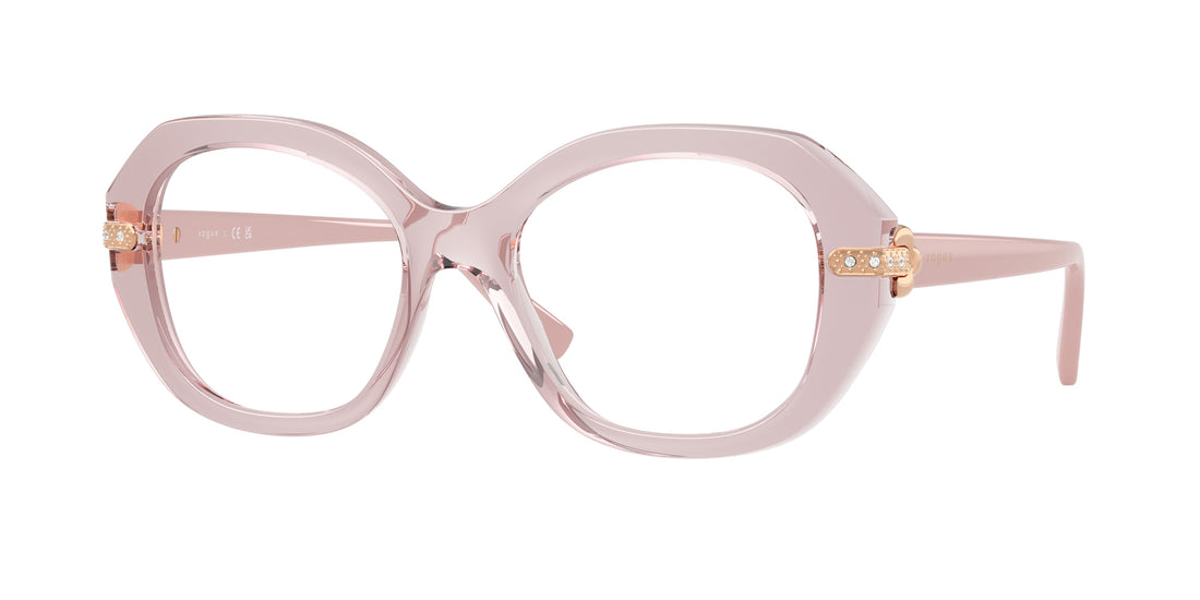 Lunettes de vue vogue eyewear vo5705b 2942 rosa irregular femenino taille 50mm - Vue principale