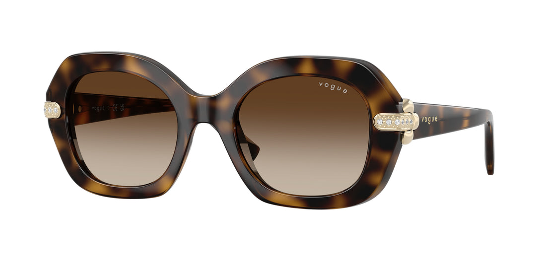 Gafas de sol vogue eyewear vo5706sb w65613 marron irregular femenino talla 50mm - Vista principal