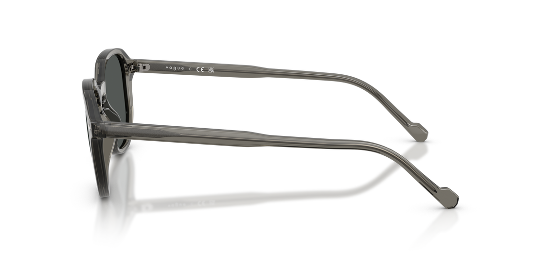 Gafas de sol vogue eyewear vo5707s 329487 gris irregular masculino talla 51mm - Vista de detalle