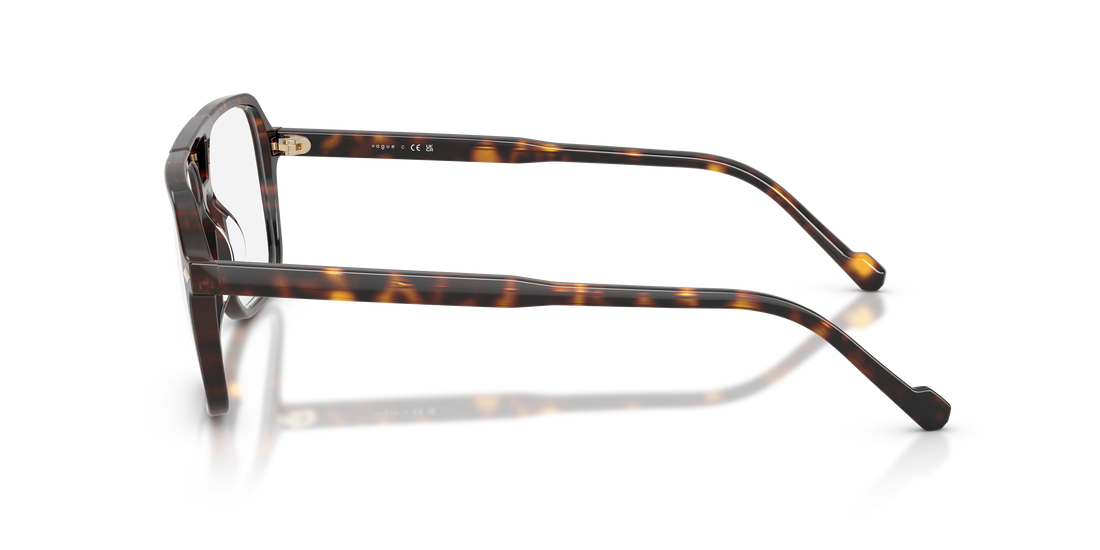 Gafas graduadas vogue eyewear vo5709 w656 marron pillow masculino talla 57mm - Vista de detalle