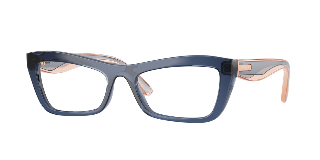Occhiali da vista vogue eyewear vo5710 3302 azul cat eye femenino taglia 53mm - Vista principale