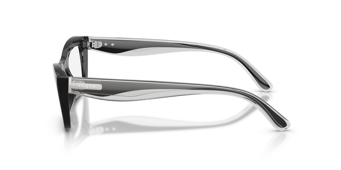 Occhiali da vista vogue eyewear vo5710 w44 negro cat eye femenino taglia 53mm - Vista dettagliata