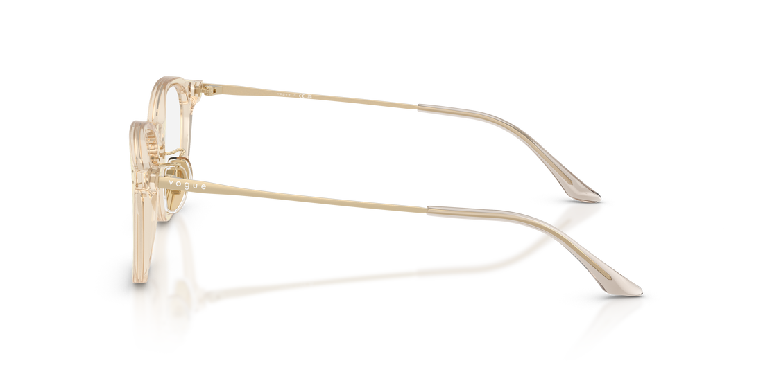 Occhiali da vista vogue eyewear vo5713d 2990 marron irregular femenino taglia 52mm - Vista dettagliata