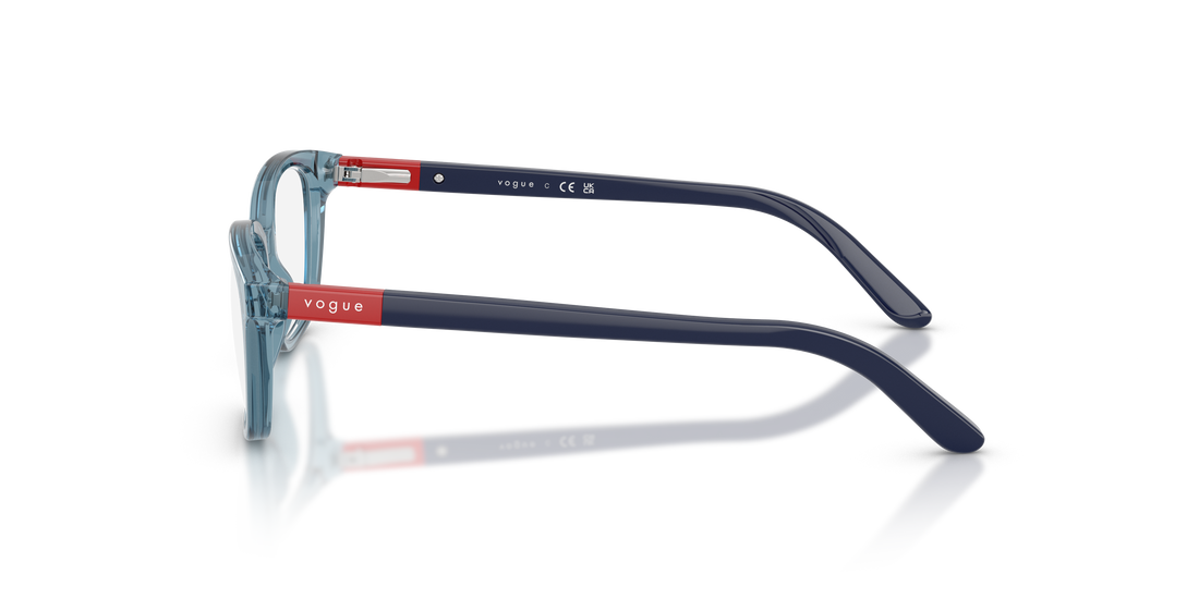 Occhiali da vista vogue eyewear vy2001 2966 azul square infantil taglia 49mm - Vista dettagliata