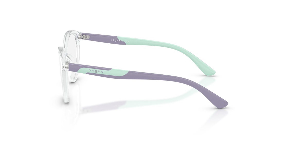 Occhiali da vista vogue eyewear vy2019 w745 transparente pillow infantil taglia 48mm - Vista dettagliata