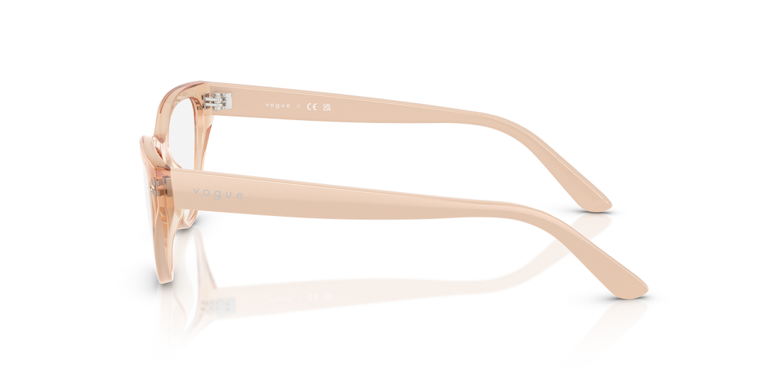 Brillen vogue eyewear vy2035 3052 rosa cat eye infantil größe 49mm - Detailansicht