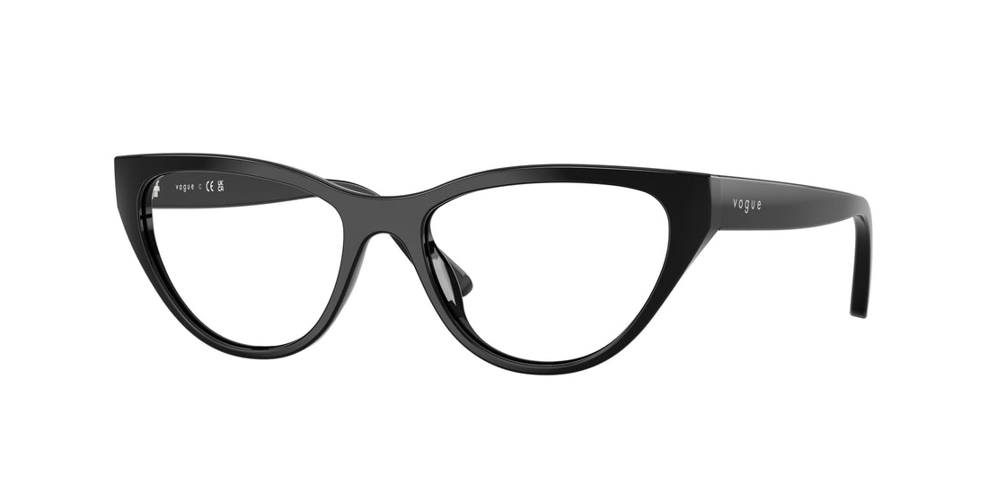 Brillen vogue eyewear vy2035 w44 negro cat eye infantil größe 49mm - Hauptansicht