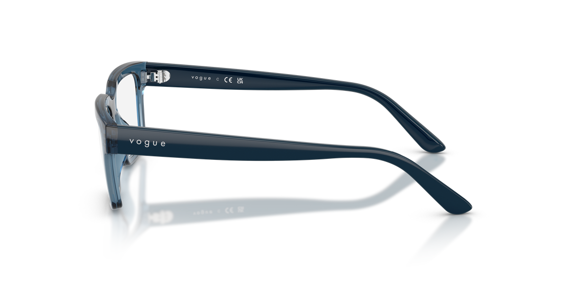 Occhiali da vista vogue eyewear vy2040 2764 azul rectangular infantil taglia 49mm - Vista dettagliata