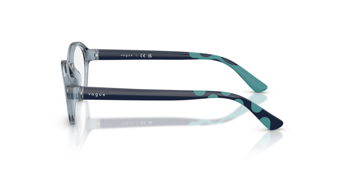 Occhiali da vista vogue eyewear vy2043 2966 azul oval infantil taglia 45mm - Vista dettagliata