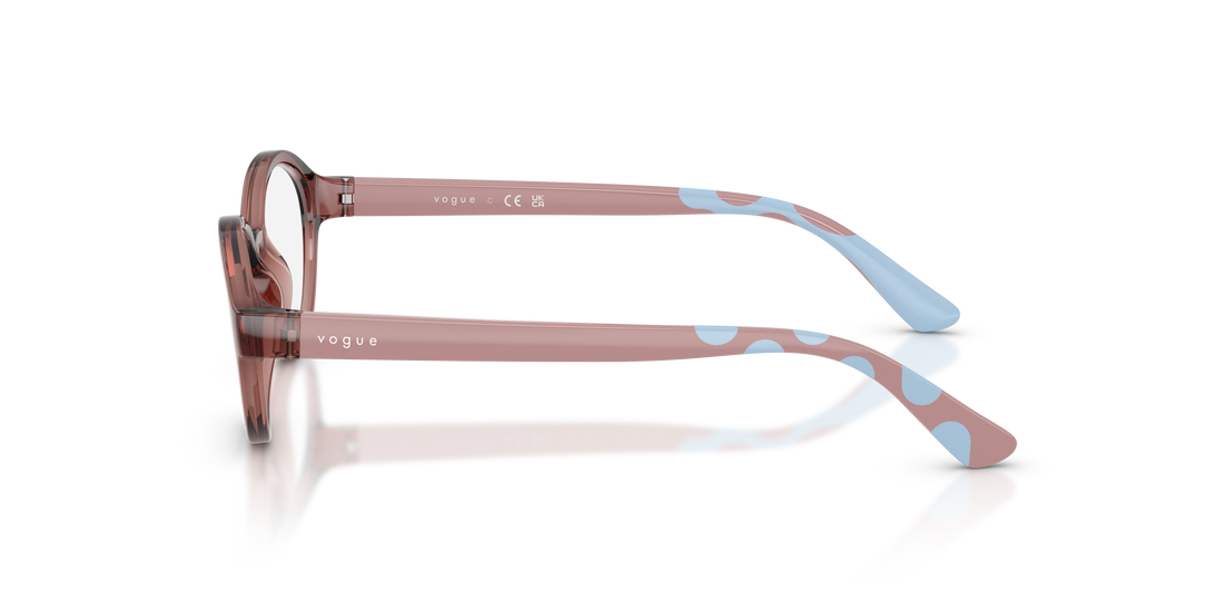 Occhiali da vista vogue eyewear vy2043 3277 rosa oval infantil taglia 47mm - Vista dettagliata