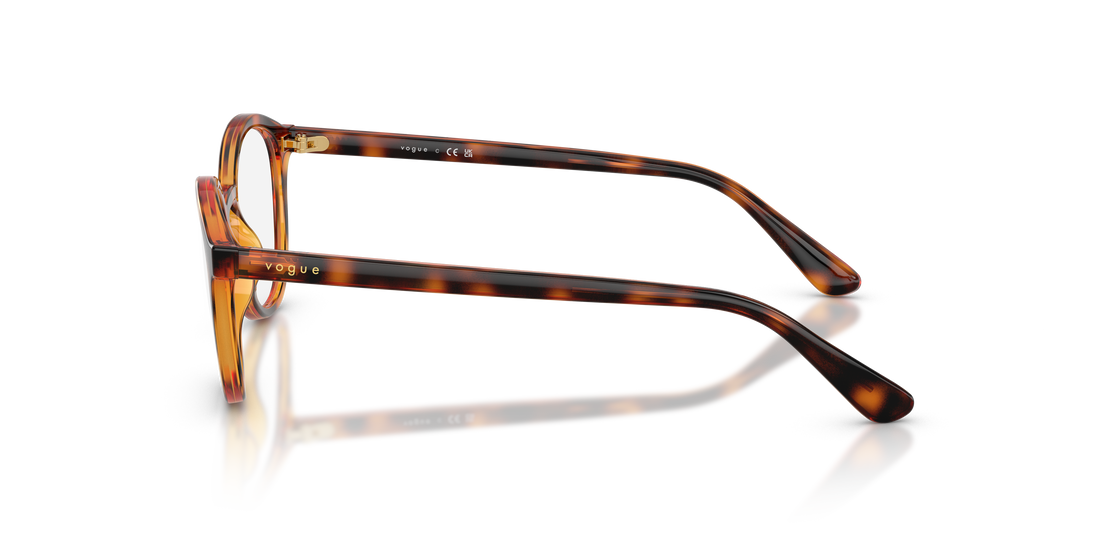 Gafas graduadas vogue eyewear vy2044 w656 marron pantos infantil talla 46mm - Vista de detalle