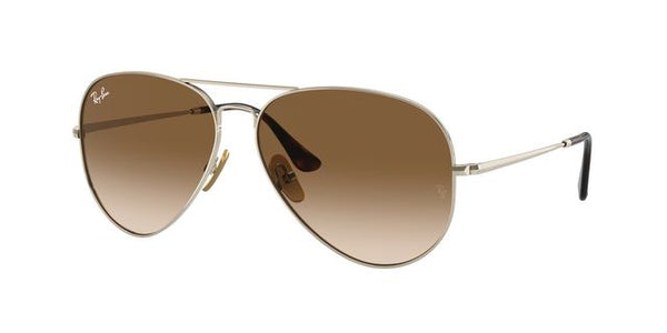 RAY-BAN RB8089 AVIATOR TITANIUM 926551 62