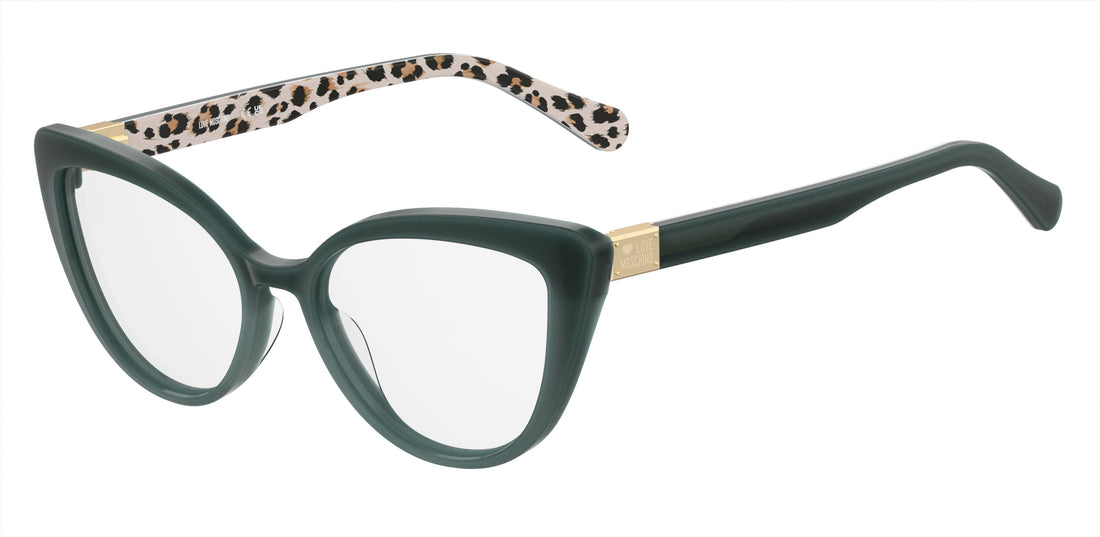 Occhiali da vista moschino love mol500 sk8 verde cat eye femenino taglia 54mm - Vista principale