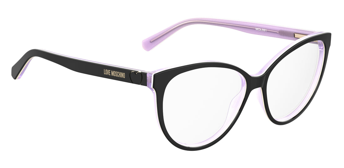 Occhiali da vista moschino love mol591 807 femenino taglia 57mm - Vista dettagliata