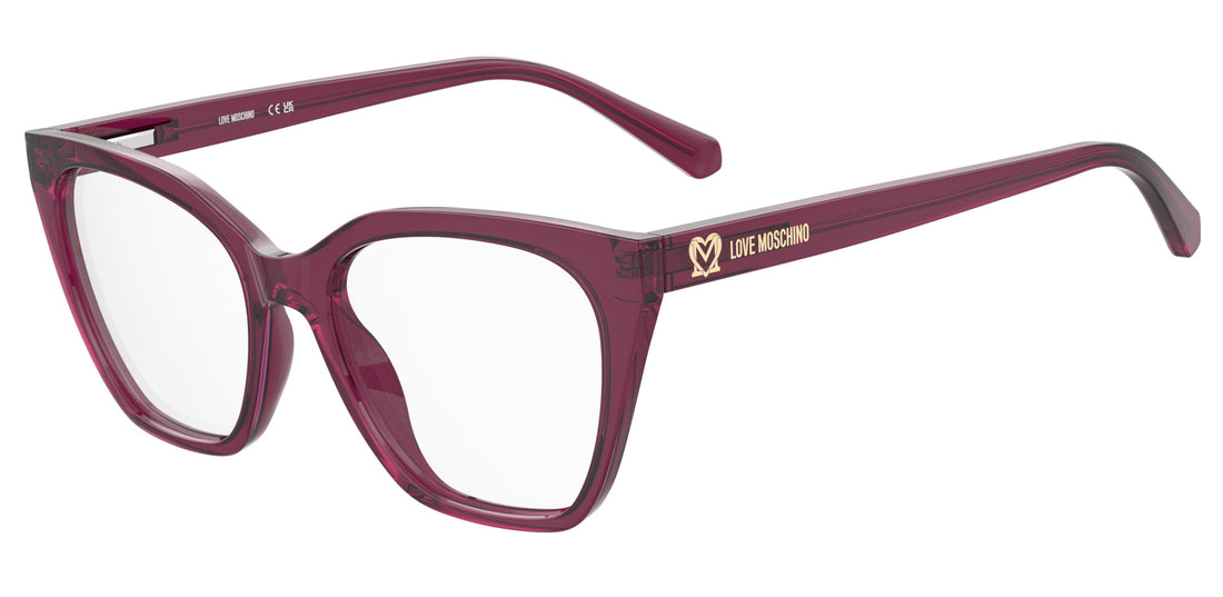 Occhiali da vista moschino love mol627 mu1 rosa rectangular femenino taglia 52mm - Vista principale