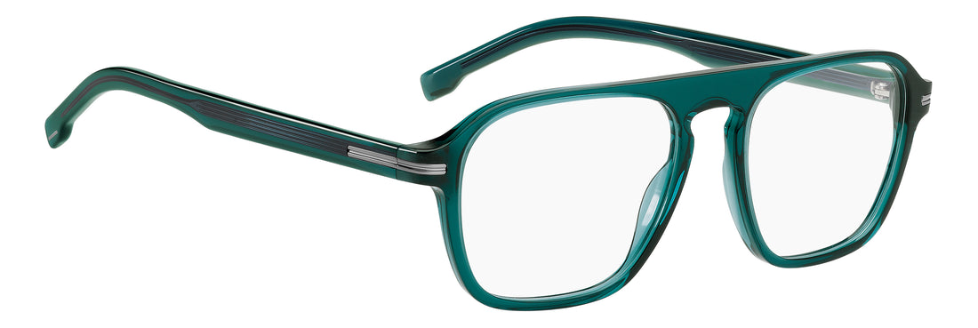Briller hugo boss boss 1510 zi9 verde rectangular masculino størrelse 52mm - Detaljeret visning