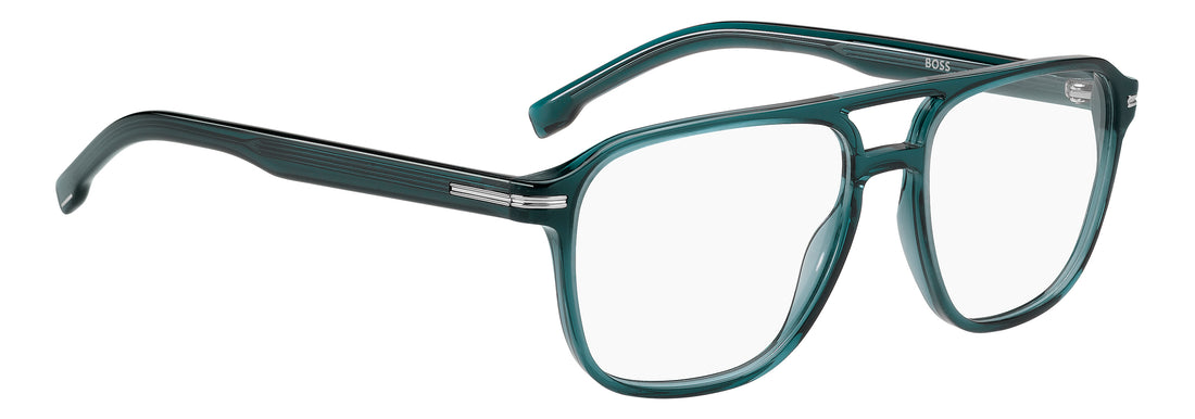 Briller hugo boss boss 1600 zi9 verde square masculino størrelse 54mm - Detaljeret visning