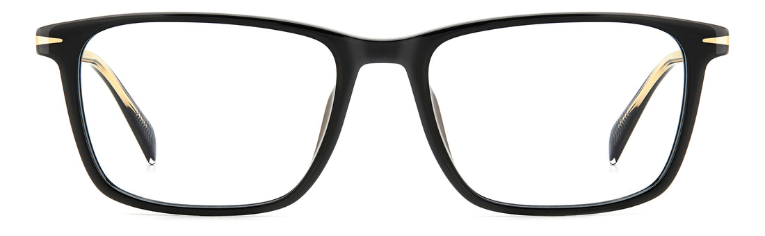 Lunettes de vue david beckham db 1154/f 807 negro masculino taille 54mm - Vue détaillée