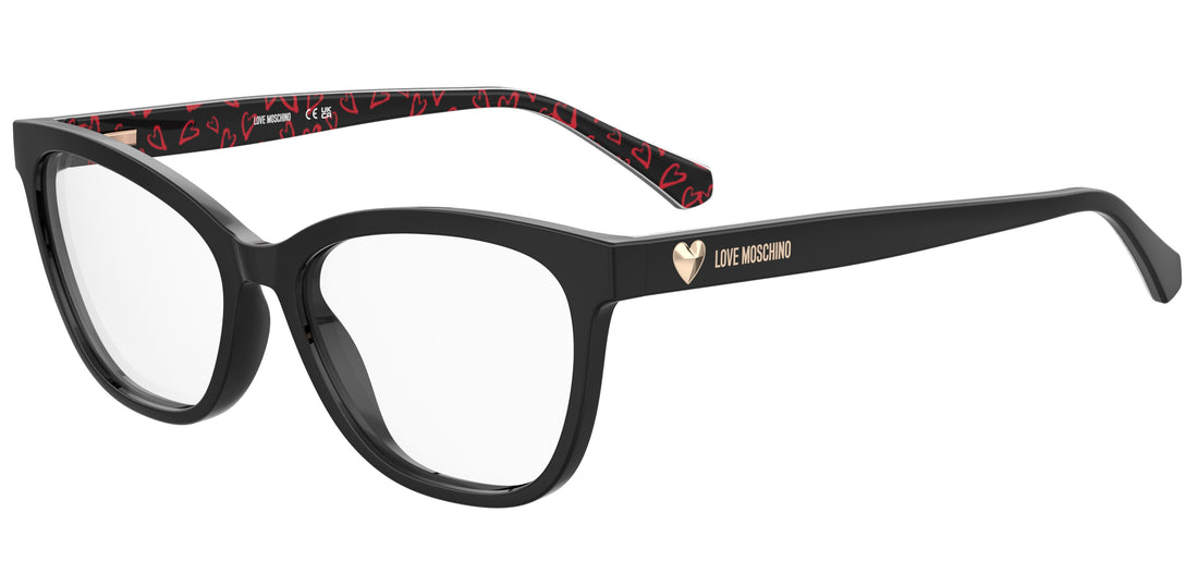 Occhiali da vista moschino love mol639 ina negro rectangular femenino taglia 54mm - Vista principale